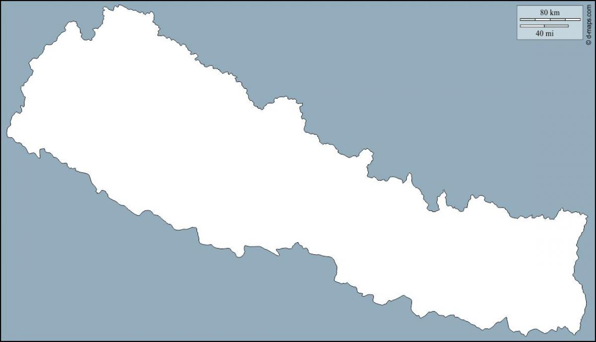 Carte de vide népal
